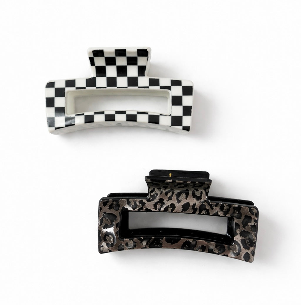 Pattern Claw Clip