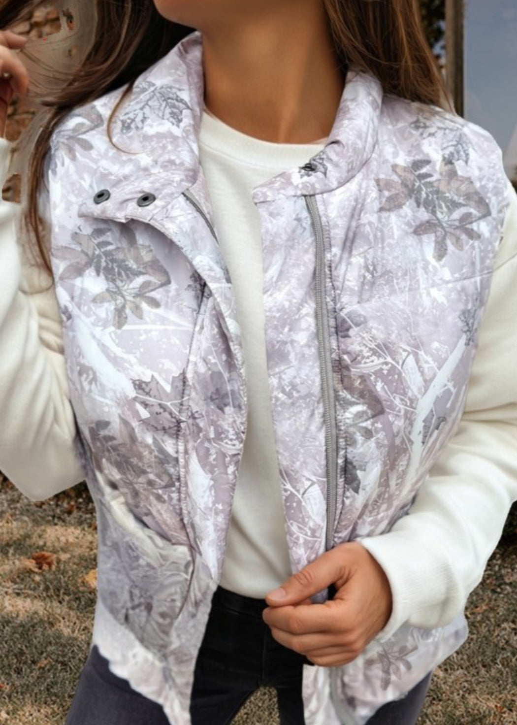 Winter Woods Camo Vest