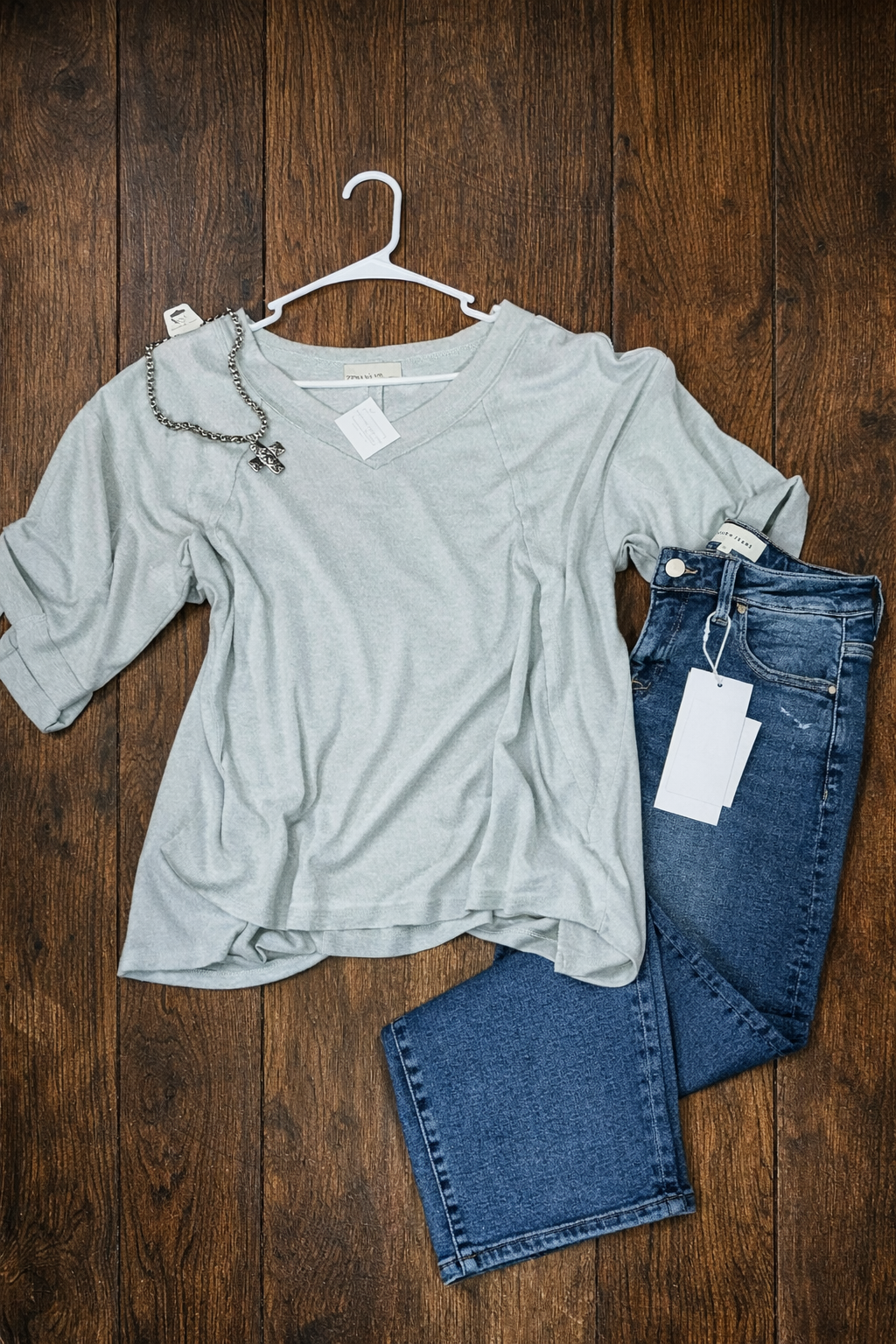 Cement Melange Top
