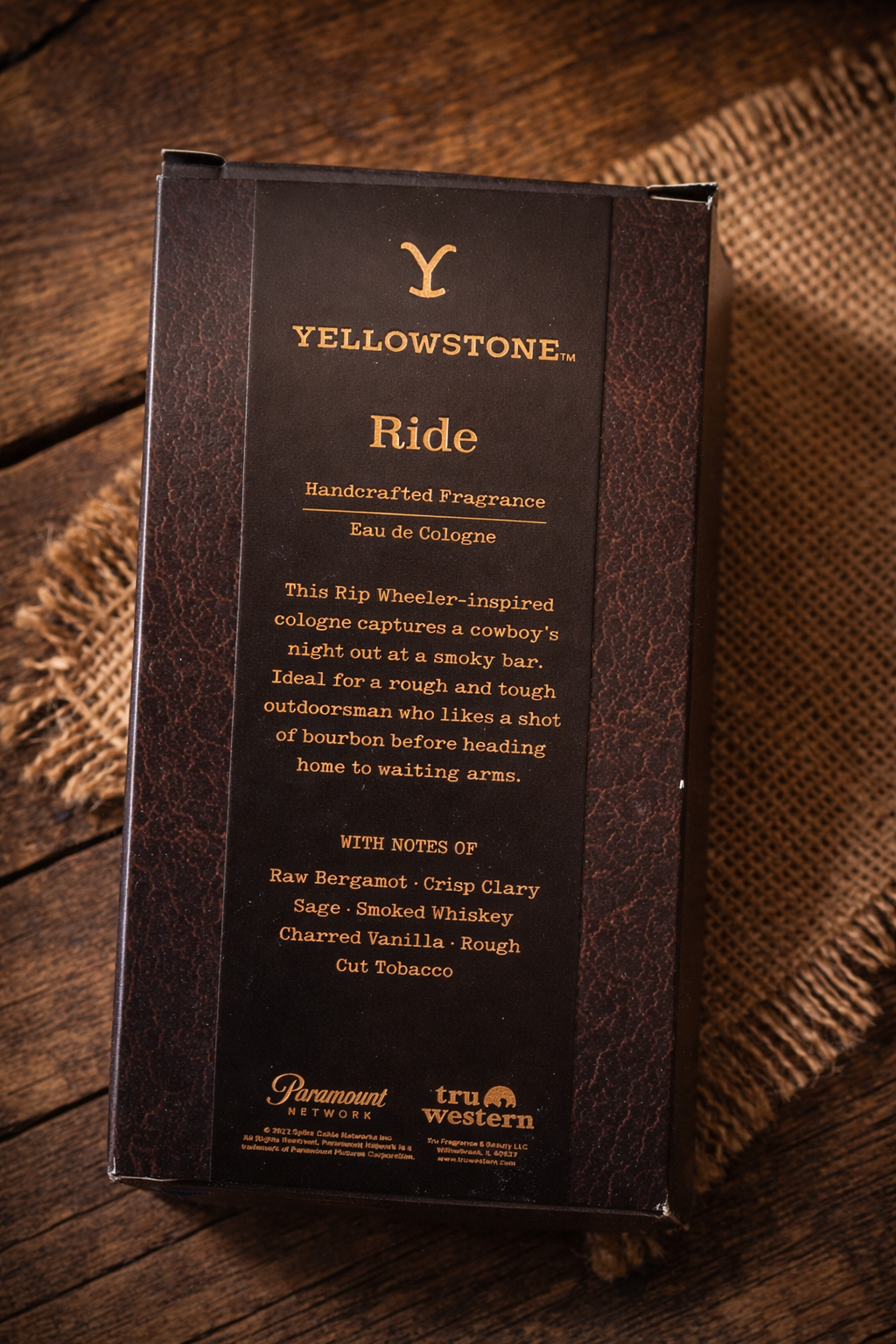 Yellowstone Cologne-Ride