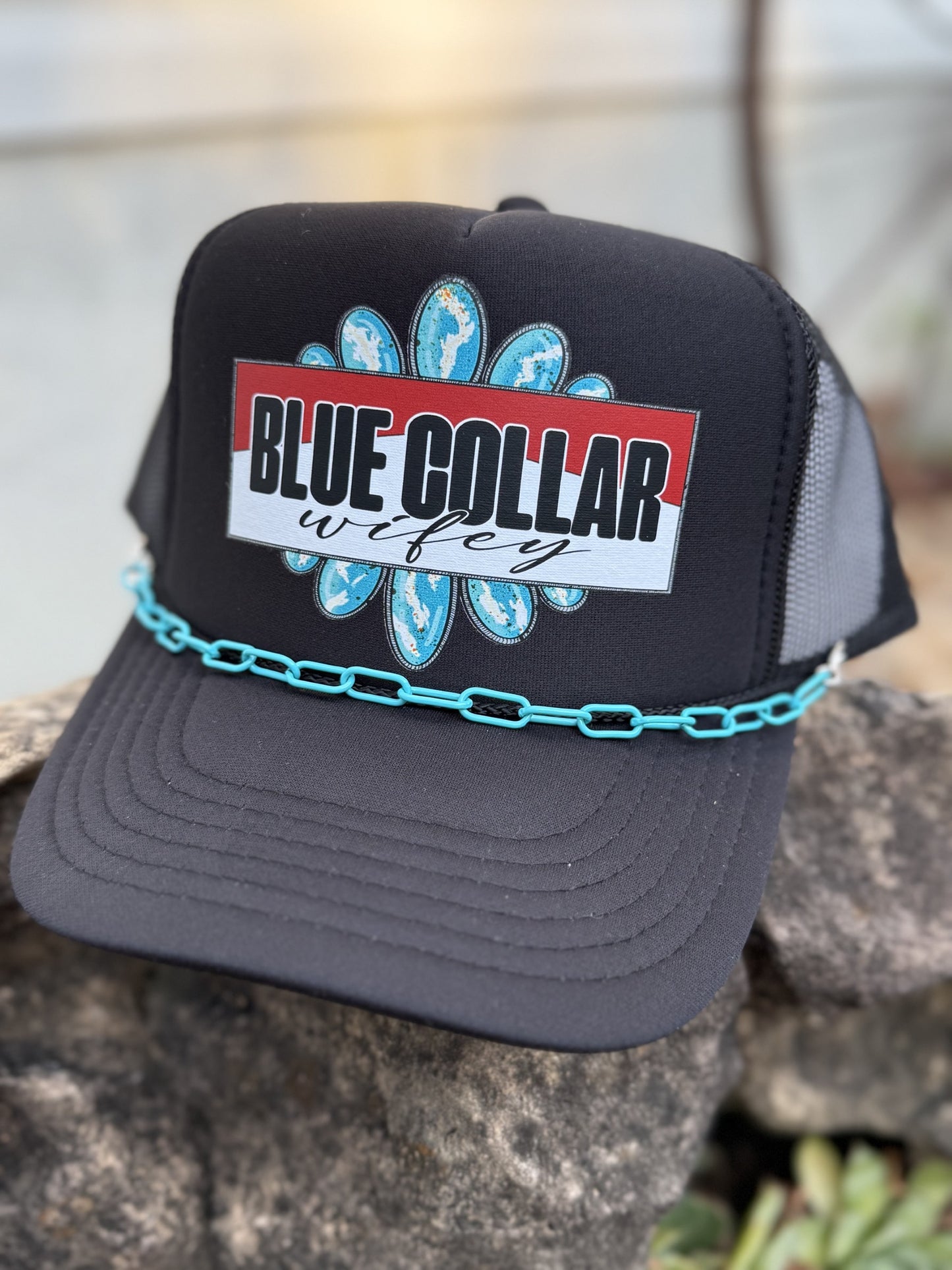 Blue Collar Wifey- With Chain