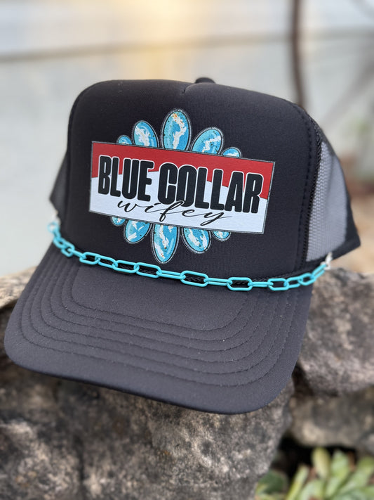 Blue Collar Wifey- With Chain