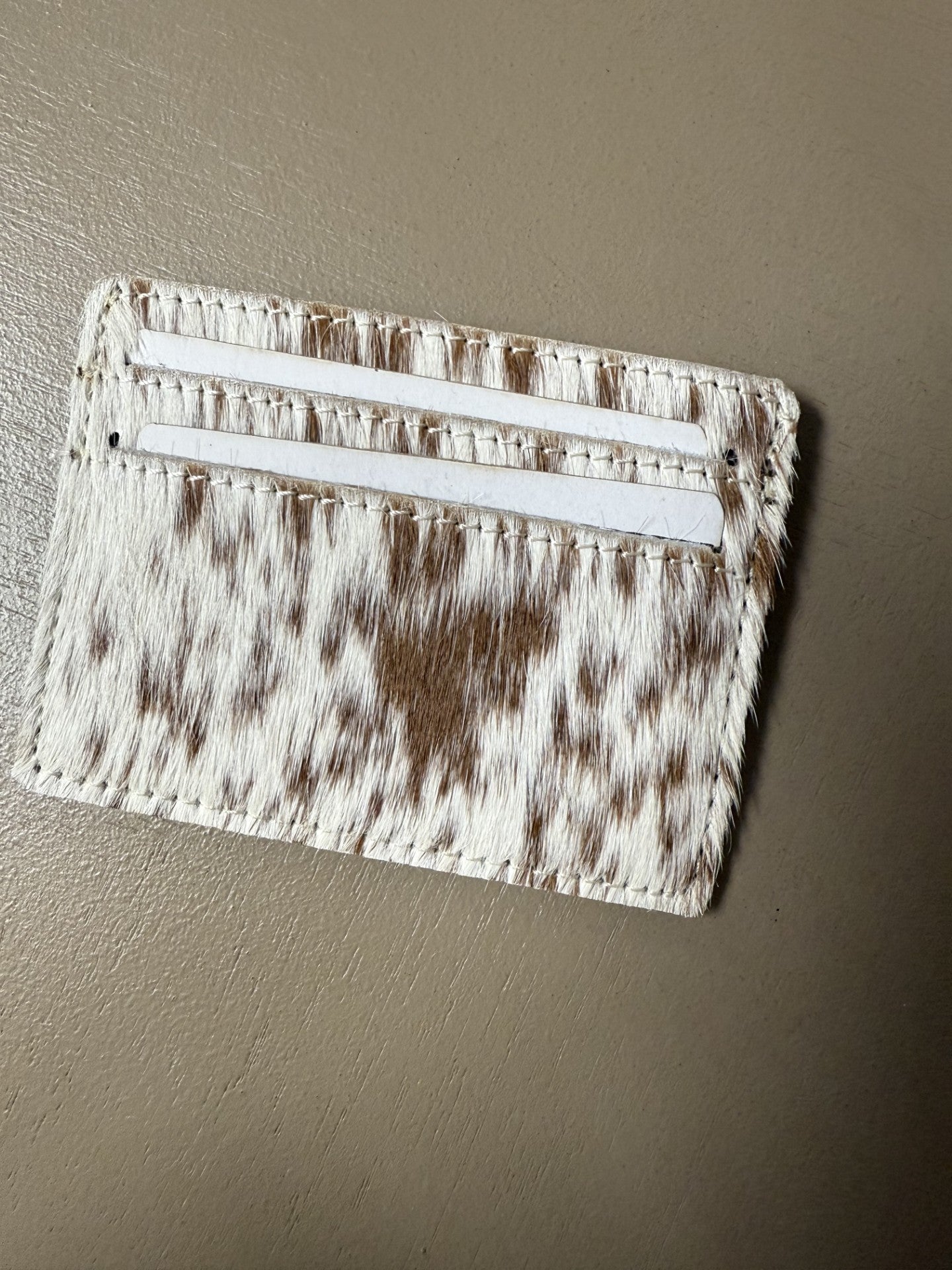 Cowhide Card Holder