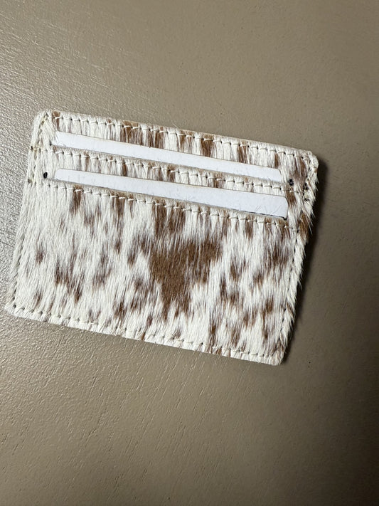 Cowhide Card Holder