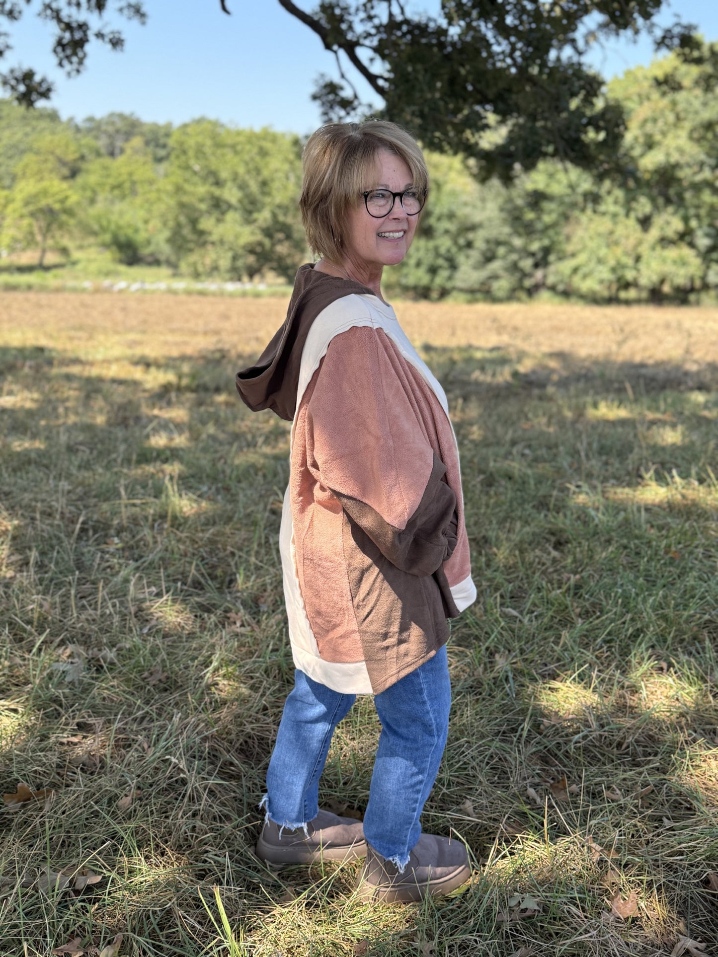 Exposed Seam Colorblock-Curvy