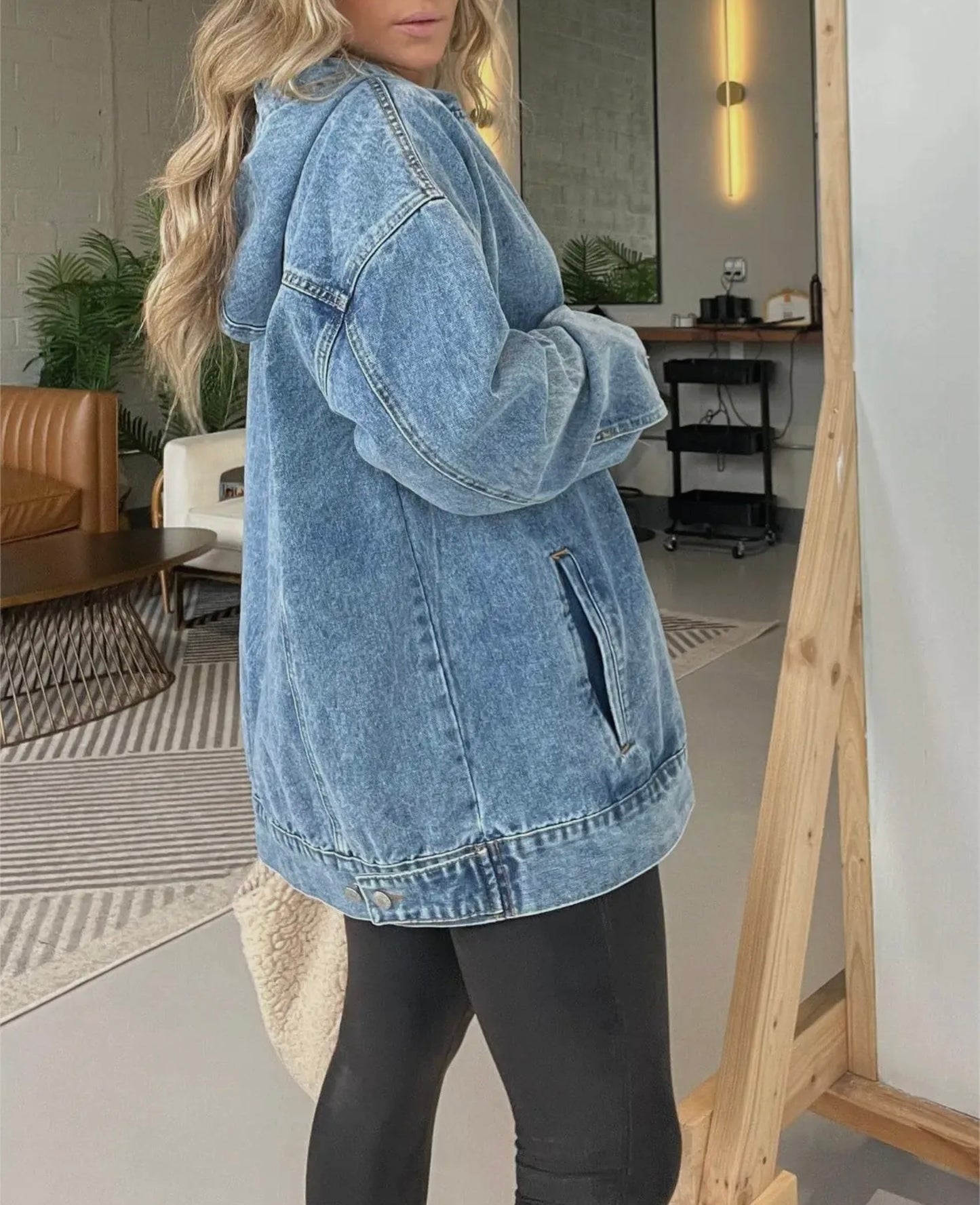 Blue Jean Comfort Hoodie