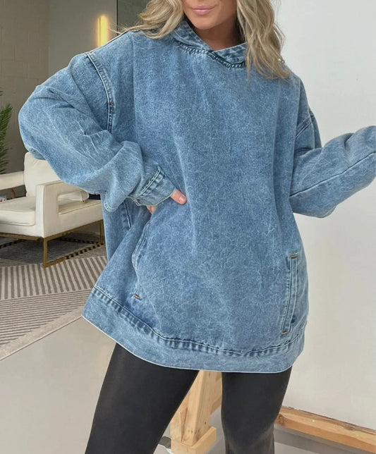 Blue Jean Comfort Hoodie