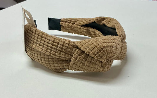 Waffle Brown Headband