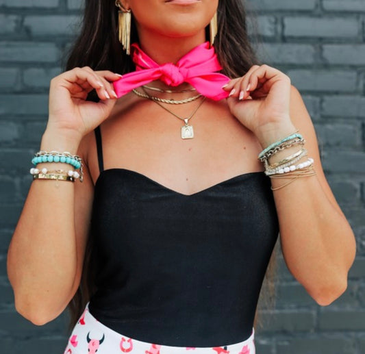 Buckaroo Scarf- pink