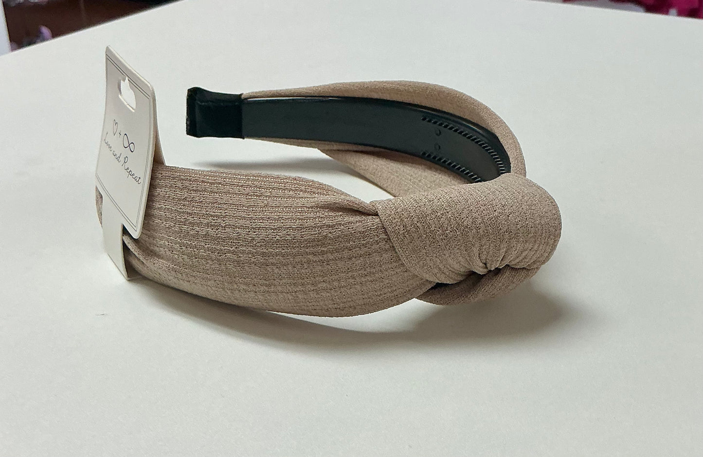Knotted Brown Headband