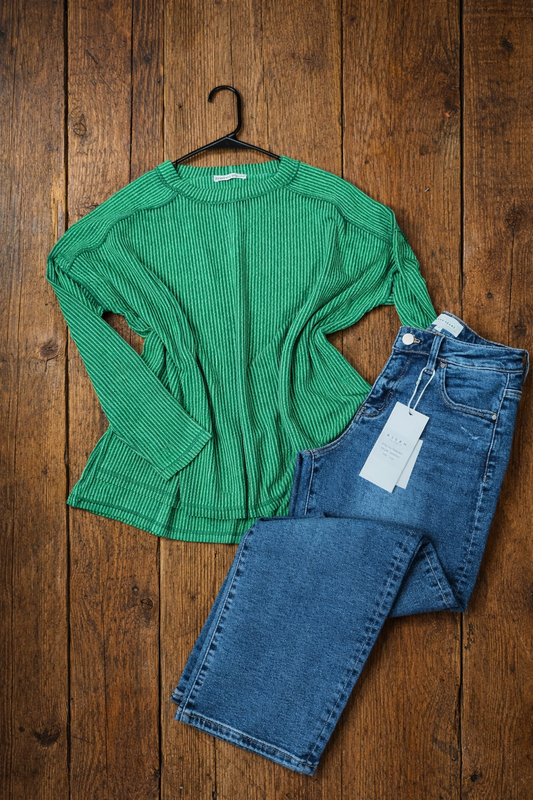Clover Lane Ribbed Top