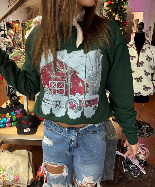 Winter Barnhouse Sweater