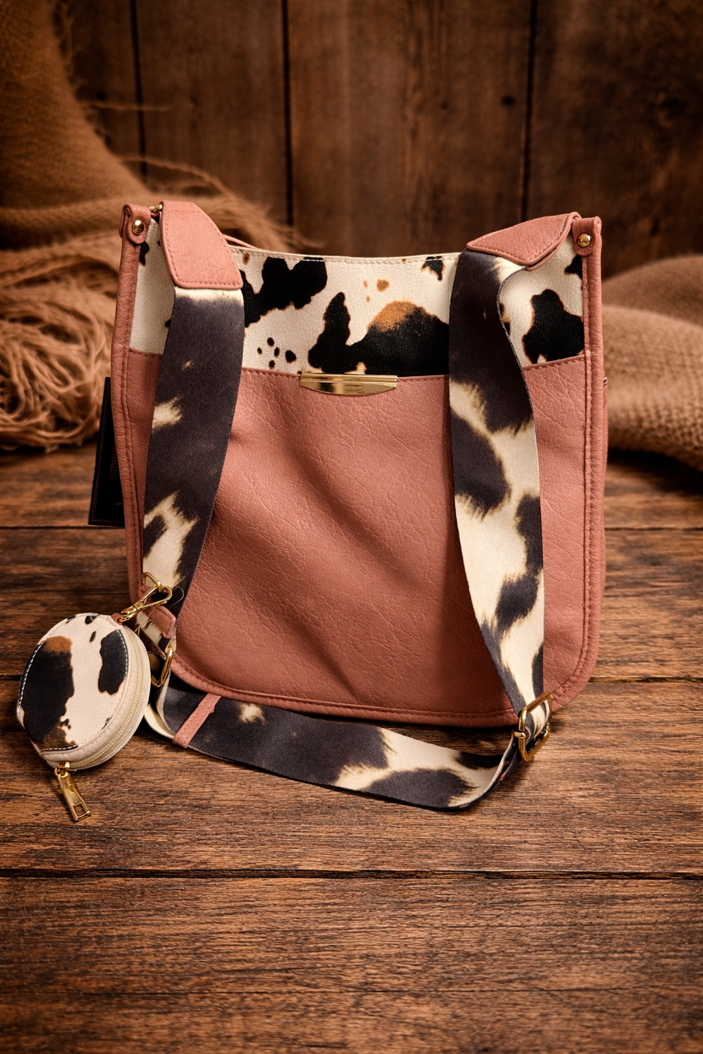 Dusty Rose Ranch Bag