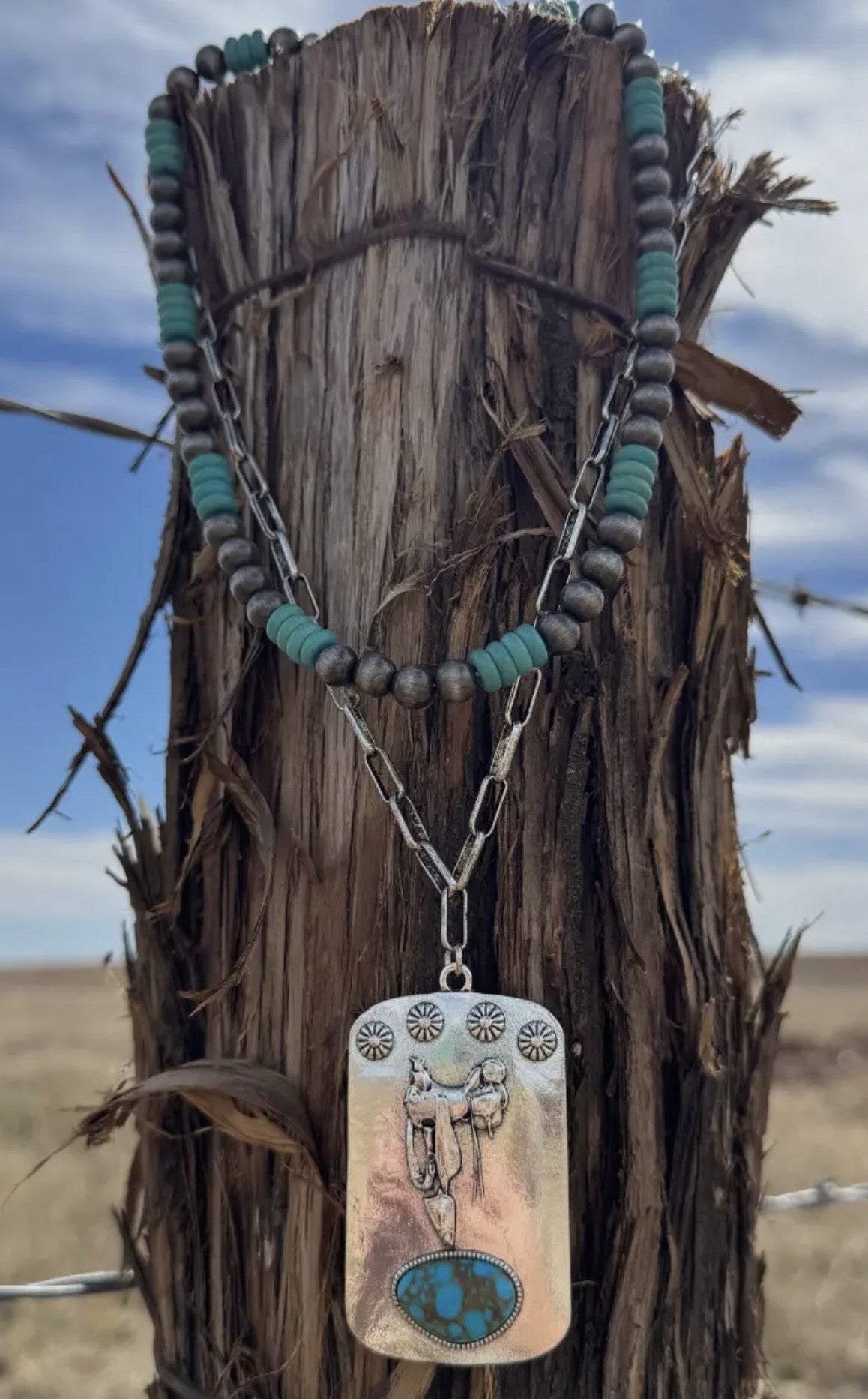 Saddle Up Necklace