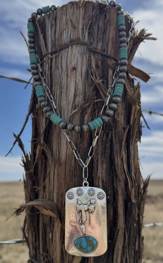 Saddle Up Necklace